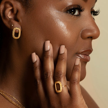 Twirl Earrings - EARRINGS from STELLAR 79 - Shop now at stellar79.com