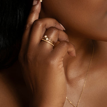 La Perle Halo Necklace - NECKLACES from STELLAR 79 - Shop now at stellar79.com