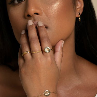 STELLAR RING IN GOLD VERMEIL - RINGS from STELLAR 79 - Shop now at stellar79.com