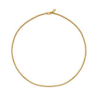'X' Box Chain - NECKLACES from STELLAR 79 - Shop now at stellar79.com