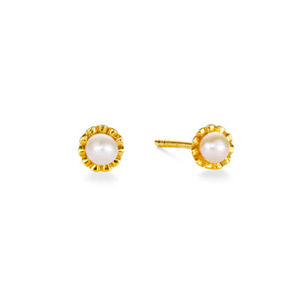 La Perle Studs - EARRINGS from STELLAR 79 - Shop now at stellar79.com