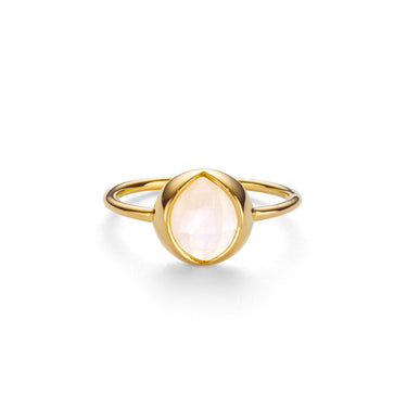Lune Rainbow Moonstone Ring - RING from STELLAR 79 - Shop now at stellar79.com