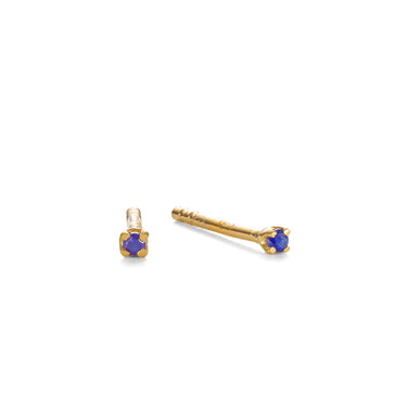 Precious Sapphire Studs - EARRINGS from STELLAR 79 - Shop now at stellar79.com