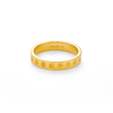STELLAR RING IN GOLD VERMEIL - RINGS from STELLAR 79 - Shop now at stellar79.com