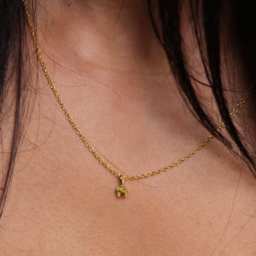 Precious Peridot Necklace - August - NECKLACES from STELLAR 79 - Shop now at stellar79.com 