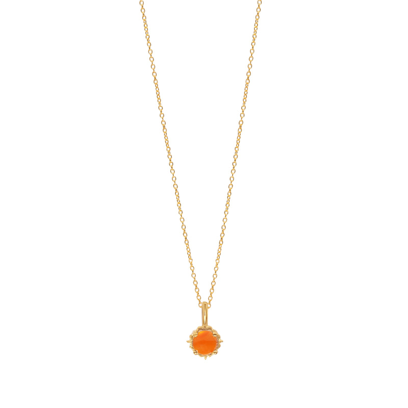 Precious Carnelian Necklace -July - NECKLACES from STELLAR 79 - Shop now at stellar79.com 