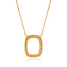 TWIRL NECKLACE IN GOLD VERMEIL - NECKLACES from STELLAR 79 - Shop now at stellar79.com 
